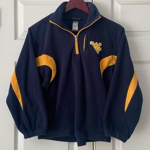 WVU Fleece Half Zip Pullover